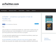Tablet Screenshot of estwitter.com